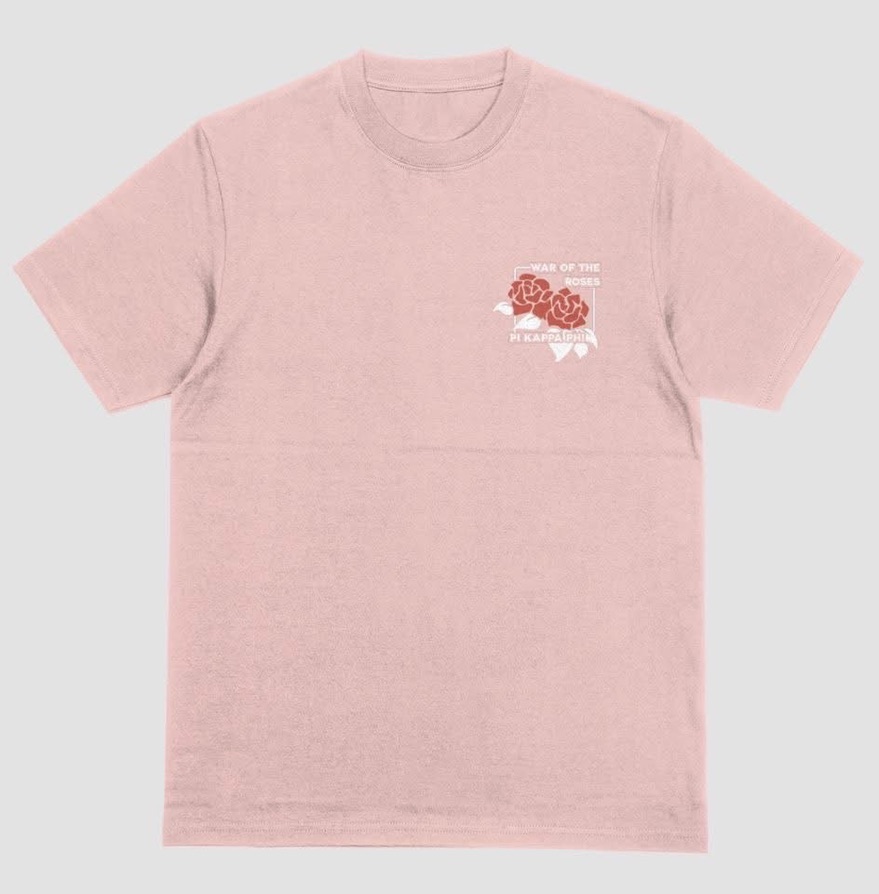 Front of shirt