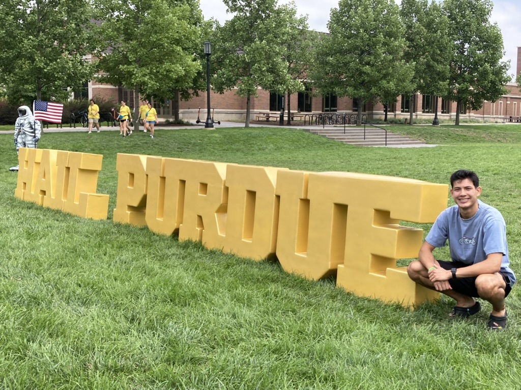 Me at Purdue University